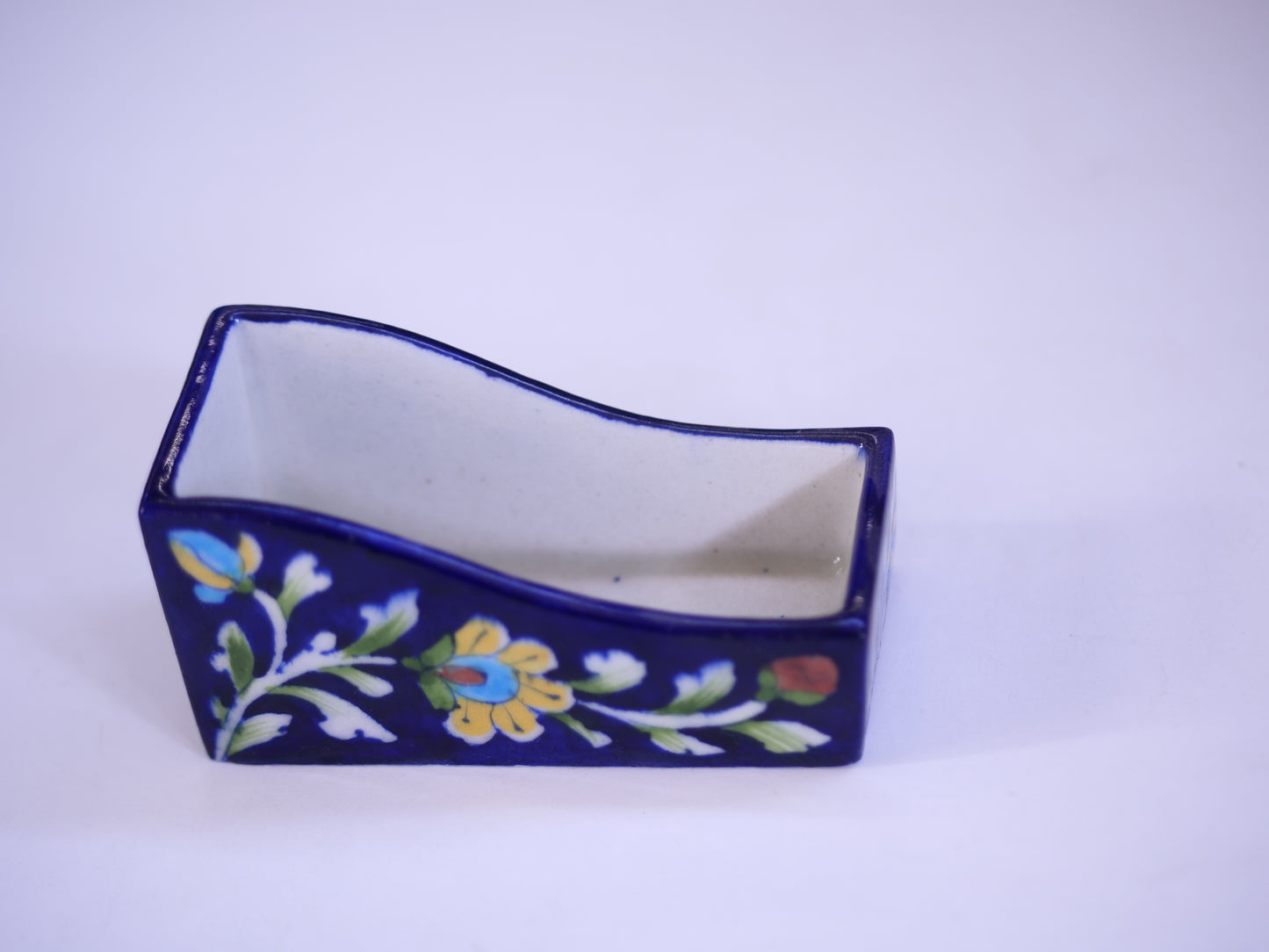 Blue Pottery Tea Coaster