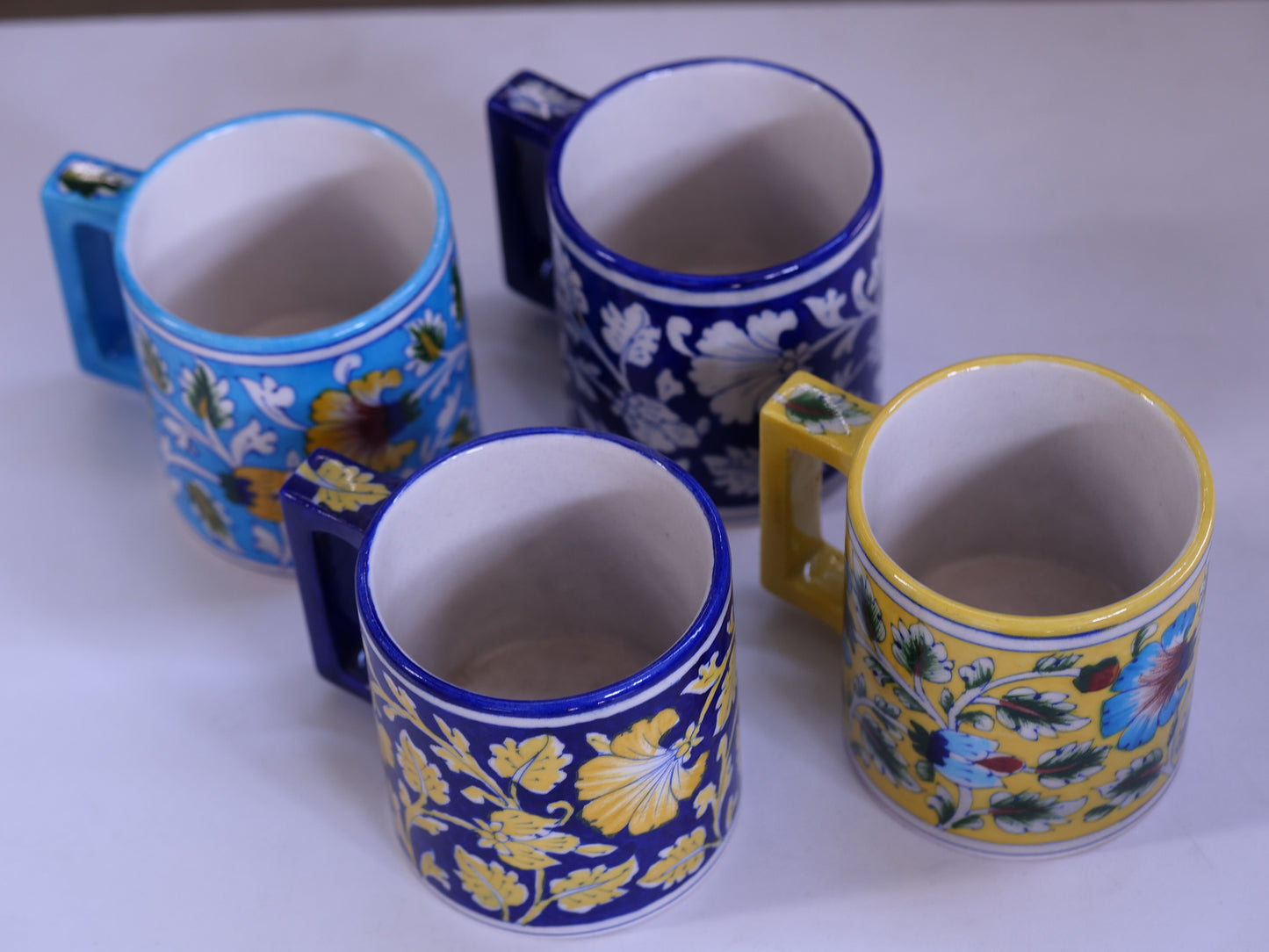 Blue Pottery Royal Cup Set