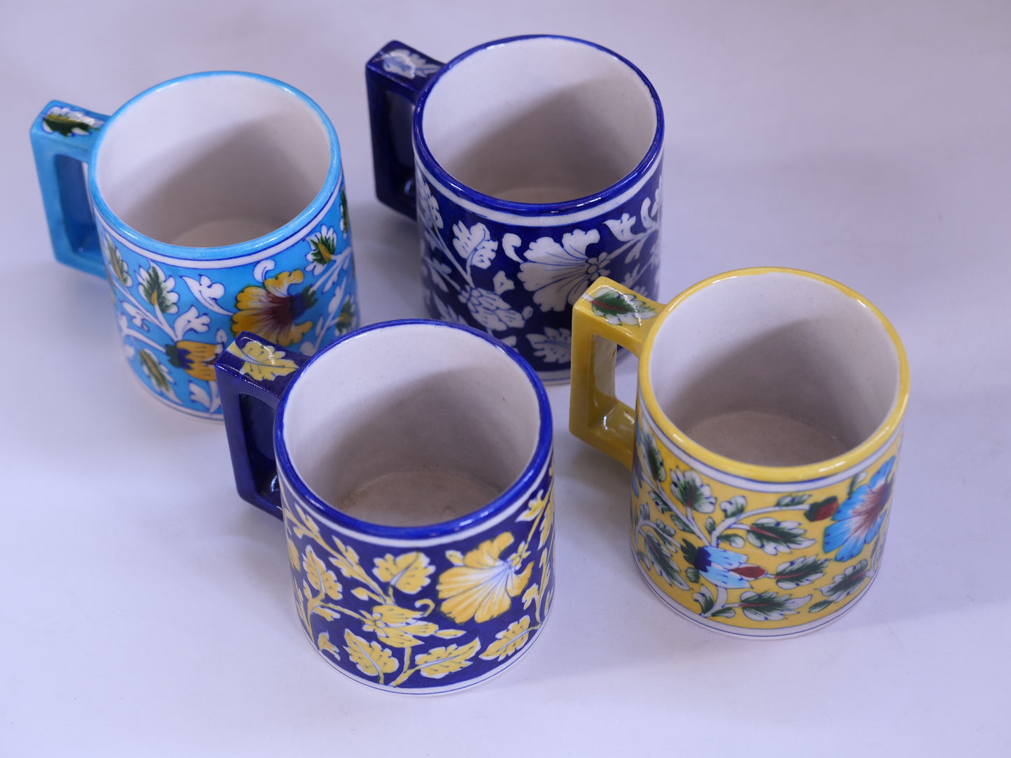 Blue Pottery Royal Cup Set