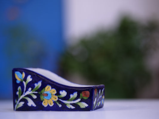 Blue Pottery Tea Coaster